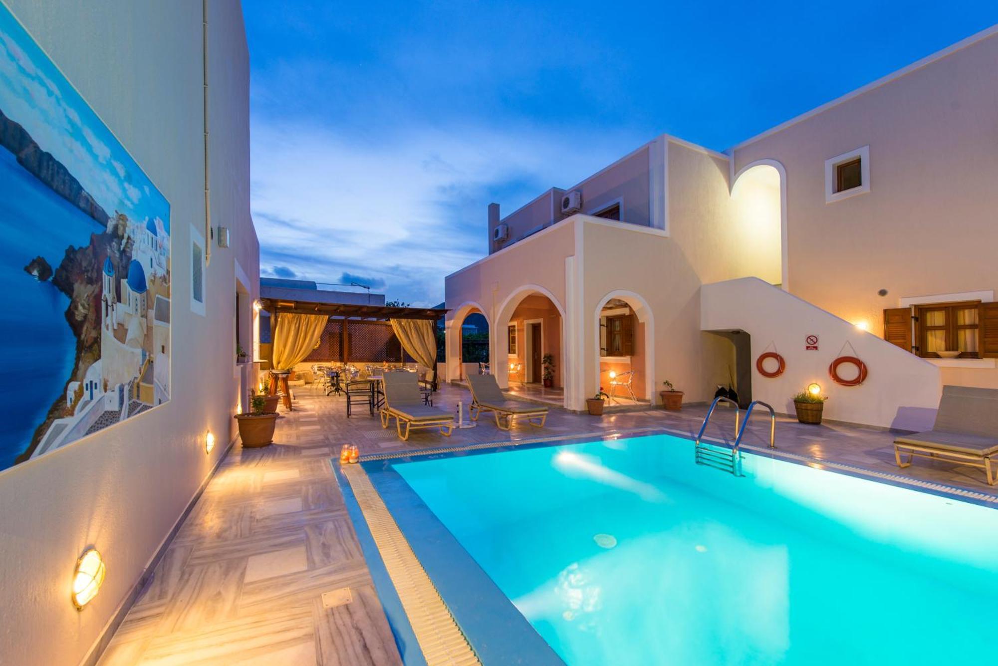 Villa Voula Perissa  Buitenkant foto